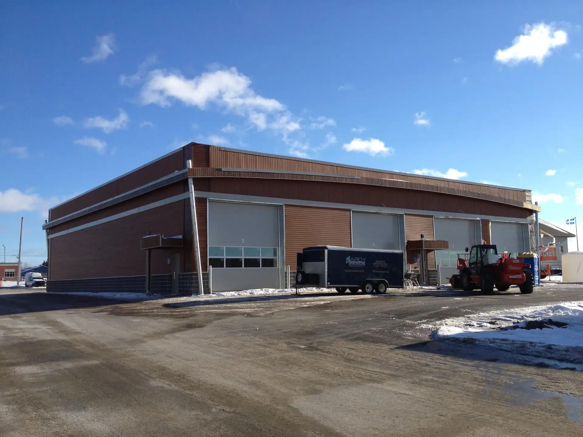 nouveau garage et entrepot mtq amos projet 2013 05
