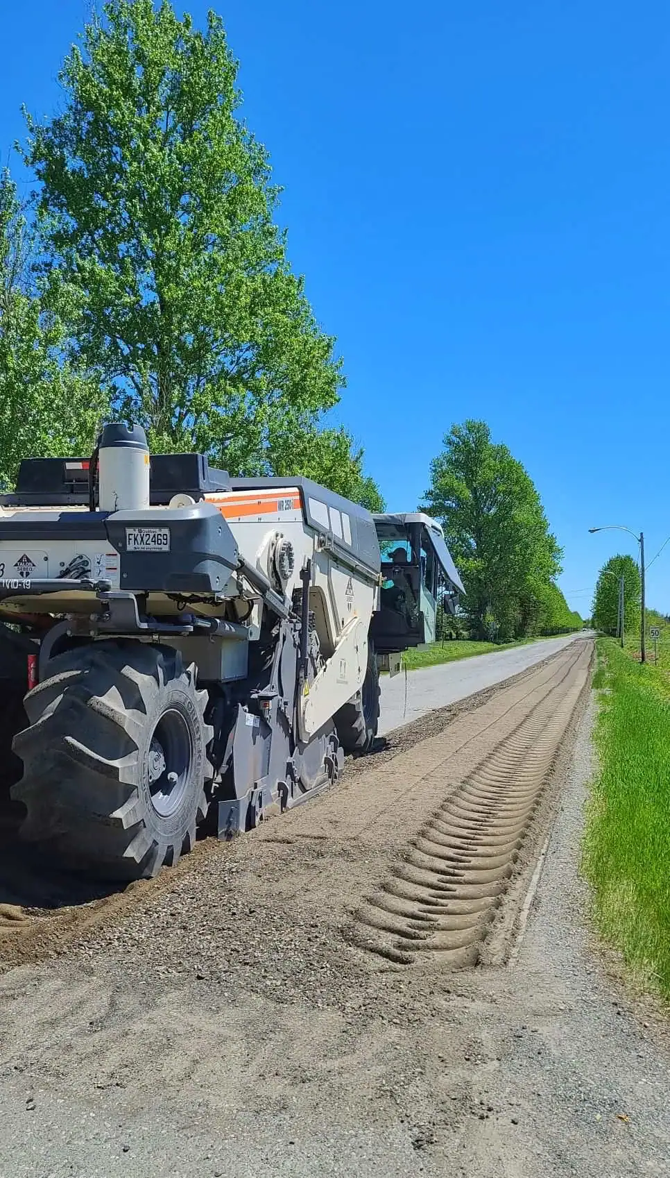 projet de rechargement de 172 100 tonnes sur 52km 11